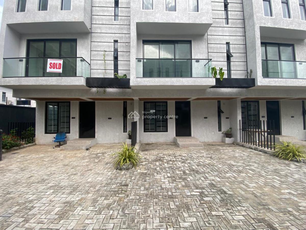 Fully Serviced 4bedrooms Terrace, Ikate, Lekki, Lagos, Terraced Duplex for Sale