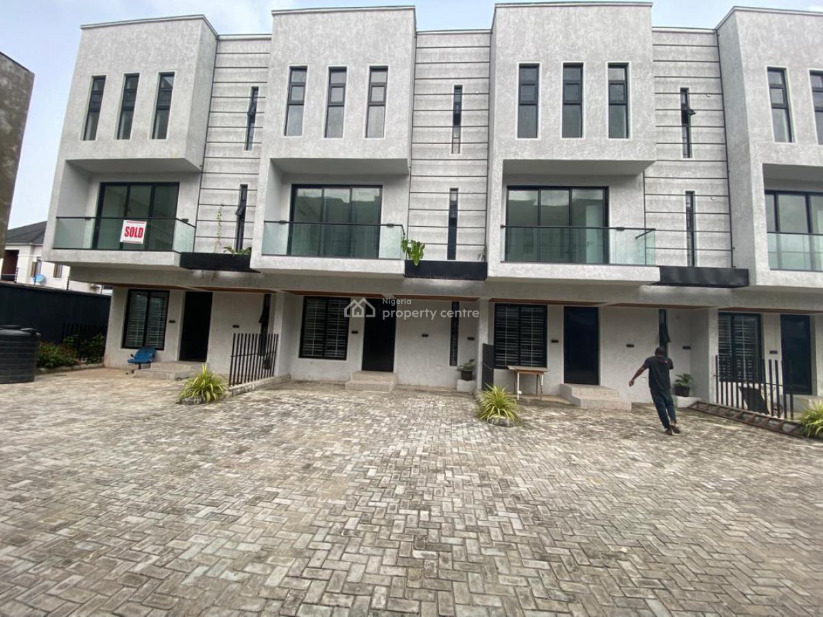 Fully Serviced 4bedrooms Terrace, Ikate, Lekki, Lagos, Terraced Duplex for Sale