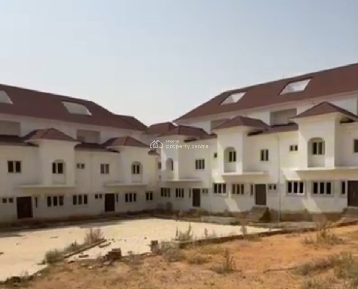 Newly Built 7 Units of 3 Bedroom Terrace Duplex with Bq., Main, Katampe Extension, Katampe, Abuja, Terraced Duplex for Sale