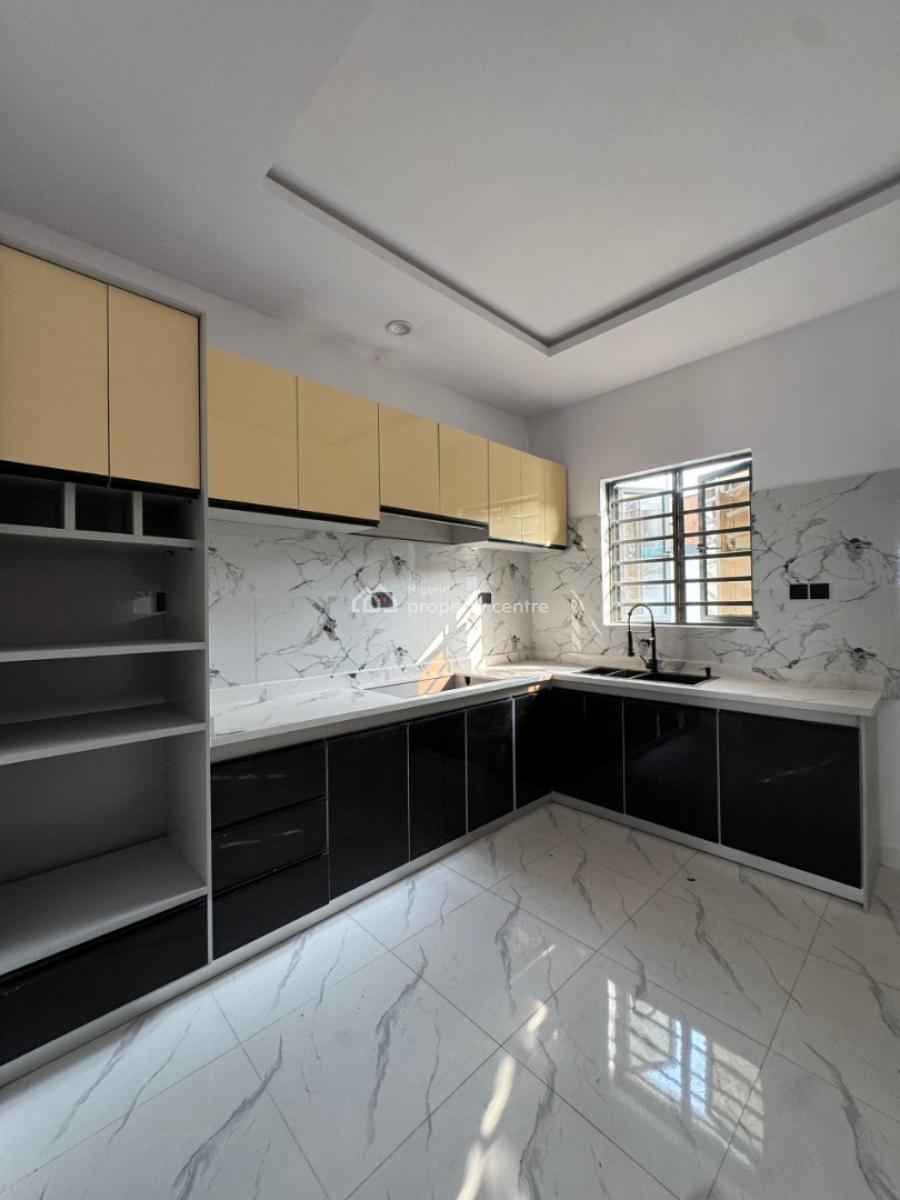 Luxury 4 Bedroom Self Serviced Terrace, Sangotedo, Ajah, Lagos, House for Sale