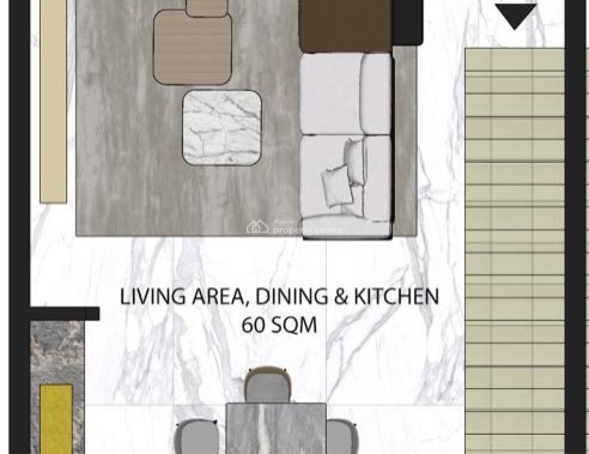 Exquisite 2 Bedroom Apartment, Lekki Phase 1, Lekki Phase 1, Lekki, Lagos, Flat / Apartment for Sale