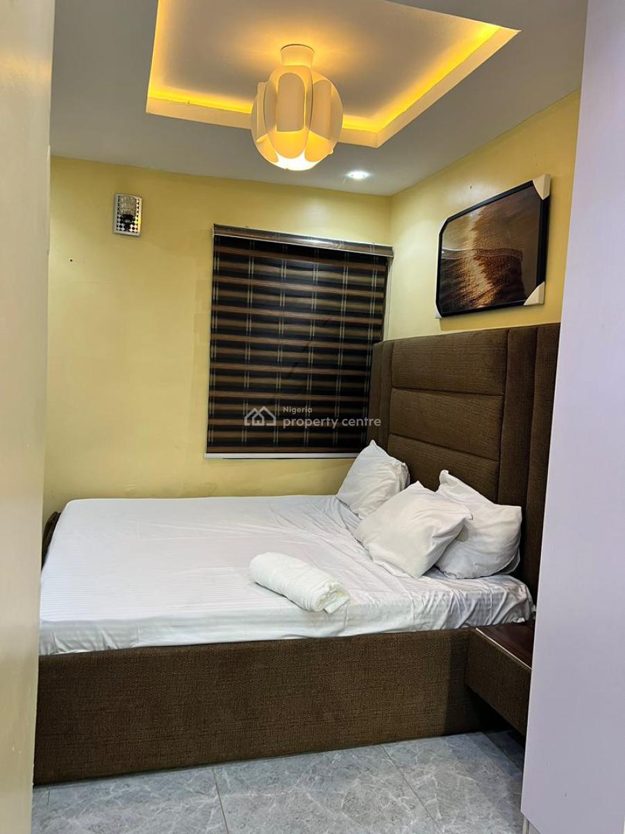 Furnished 1 Bedroom Beach View Serviced Apartment, New Horizons 2 Estate Meadow Hall Road, Ikate, Lekki, Lagos, Mini Flat (room and Parlour) for Rent