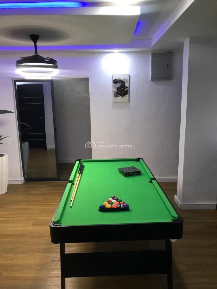 Luxury 3 Bedrooms Apartment with Snookers and Other Great Amenities, Allen, Ikeja, Lagos, Flat / Apartment Short Let