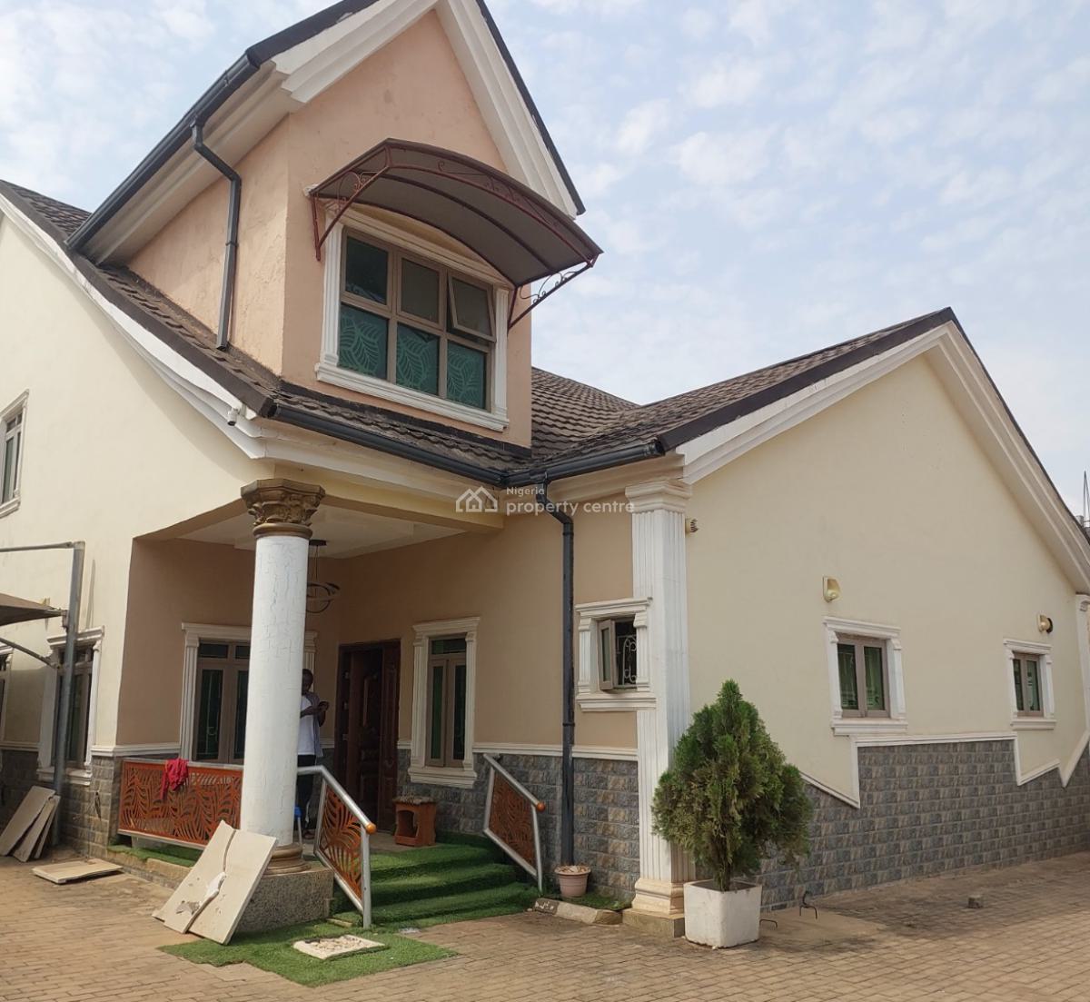 a Luxury 4bedroom Detached Duplex with 1bedroom Bq, Kyc City Estate, Airport Road, Lugbe, Abuja, Lugbe District, Abuja, House for Sale