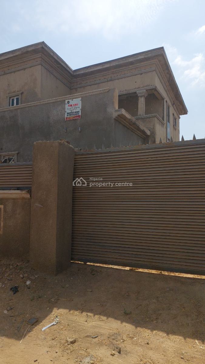 Standardly Built 4bedroom Detached Duplex Duplex with Contemporary Des, Vegas Court Estate,lugbe Airport Road, Abuja, Lugbe District, Abuja, House for Sale