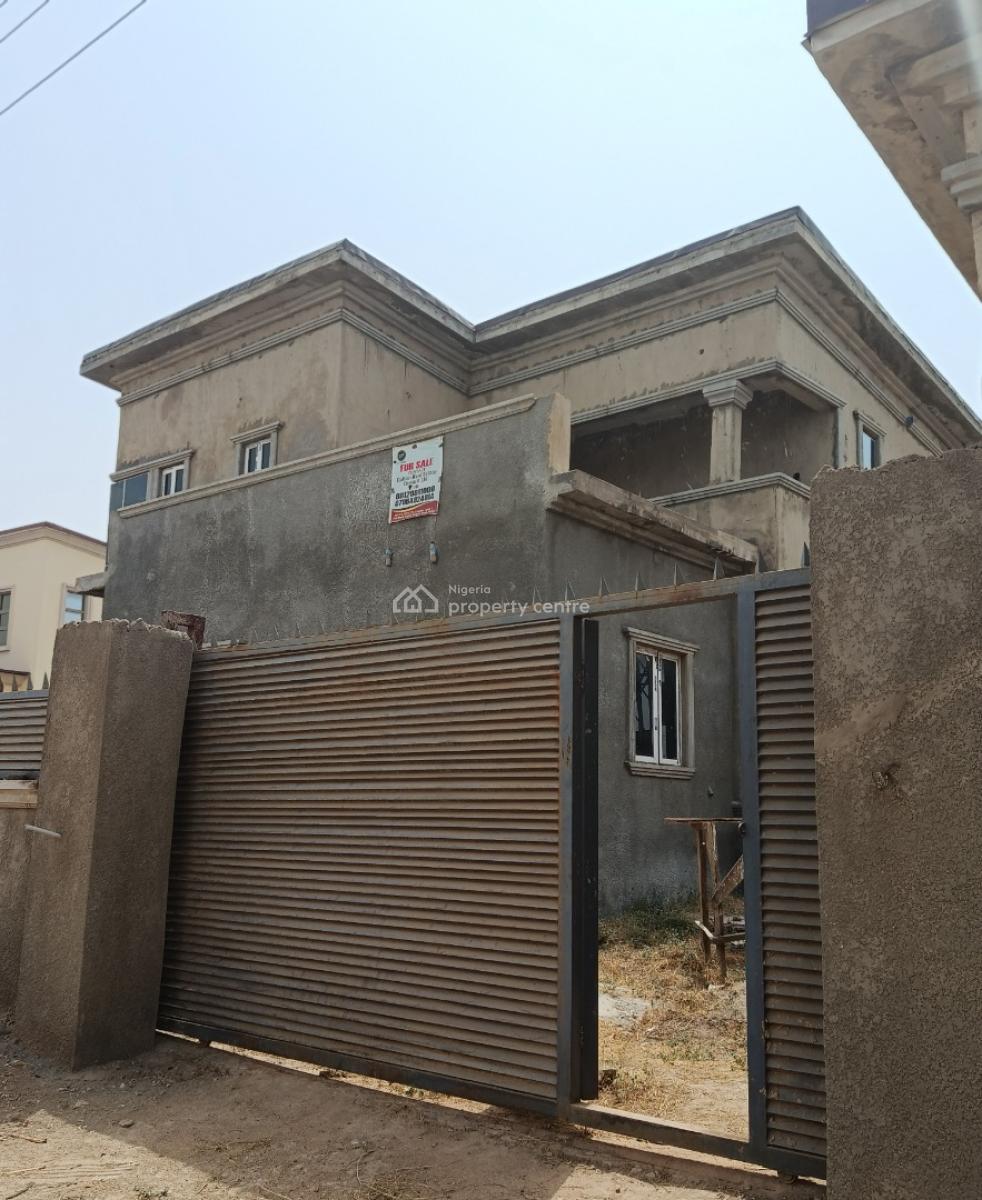 Standardly 4 Bedroom Detached Duplex with Contemporary Design, Vegas Court Estate, Lugbe District, Abuja, Detached Duplex for Sale
