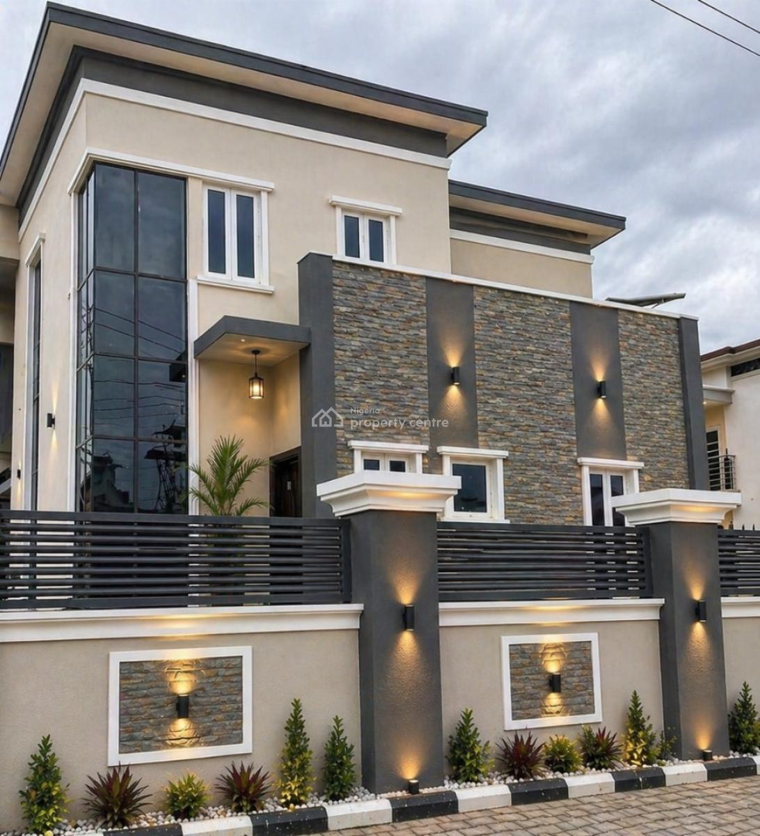 Standardly 4 Bedroom Detached Duplex with Contemporary Design, Vegas Court Estate, Lugbe District, Abuja, Detached Duplex for Sale