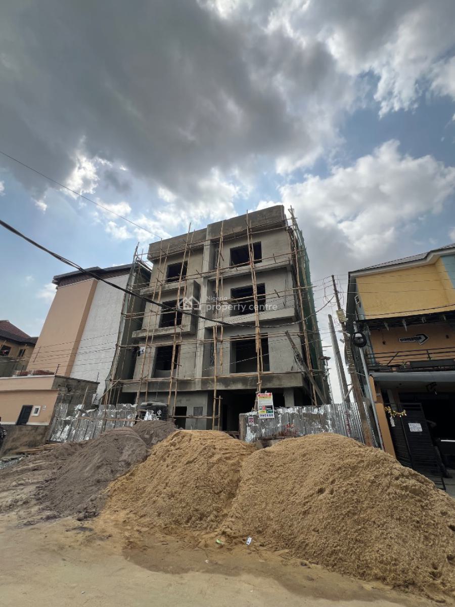 One Bedroom Off Plan in a Good Location with High Return, Akoka Yaba Unilag in a Good Location Handling Over By June, Yaba, Lagos, Mini Flat (room and Parlour) for Sale
