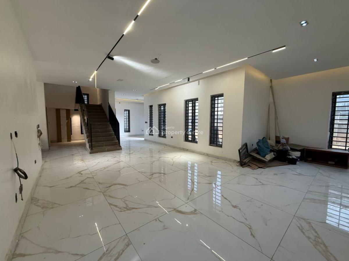 Smartly Built 5 Bedroom Detached Serviced Duplex Bq, Serene Neighborhood. Good Access Road, Wuye, Abuja, Detached Duplex for Sale