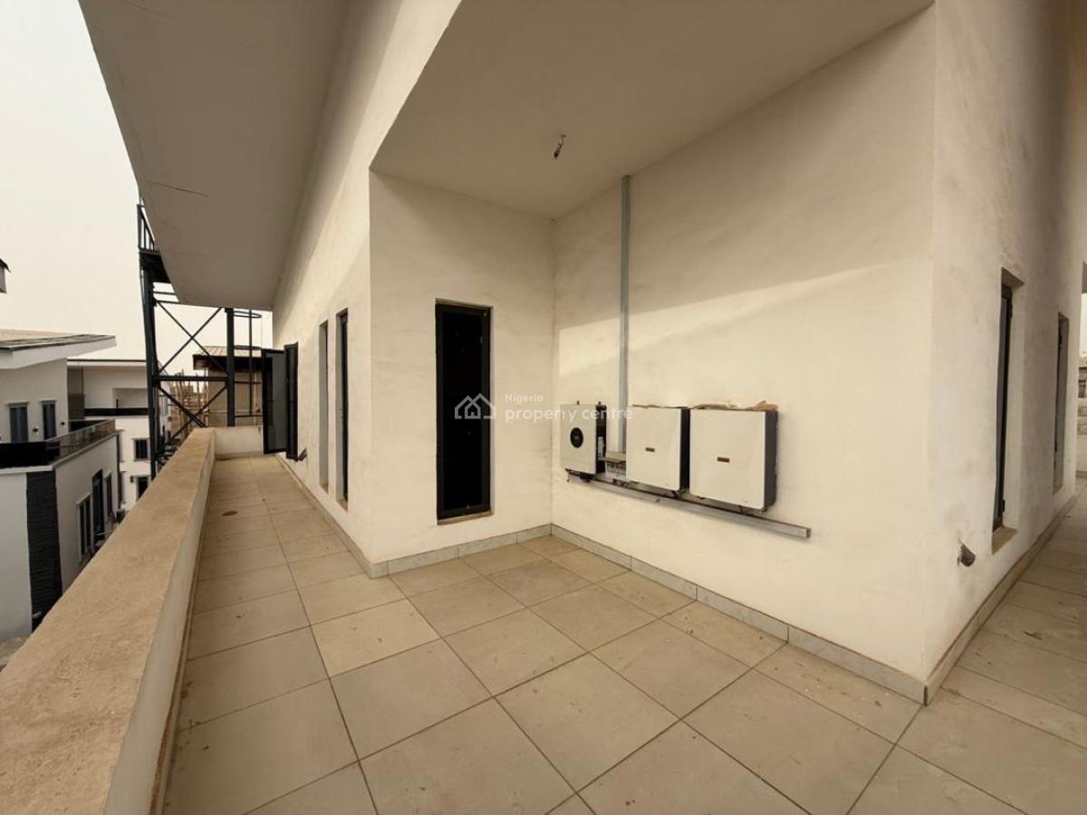 Smartly Built 5 Bedroom Detached Serviced Duplex Bq, Serene Neighborhood. Good Access Road, Wuye, Abuja, Detached Duplex for Sale