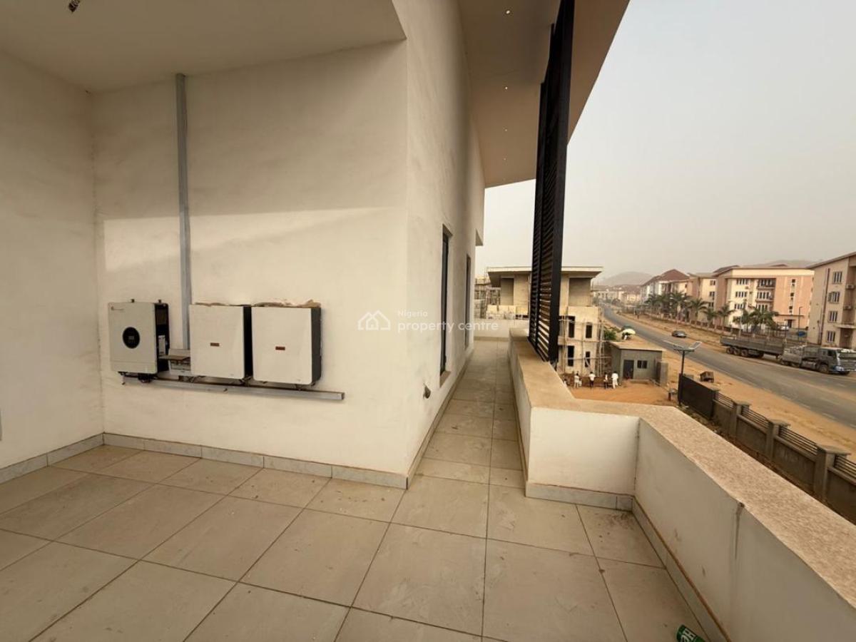 Smartly Built 5 Bedroom Detached Serviced Duplex Bq, Serene Neighborhood. Good Access Road, Wuye, Abuja, Detached Duplex for Sale