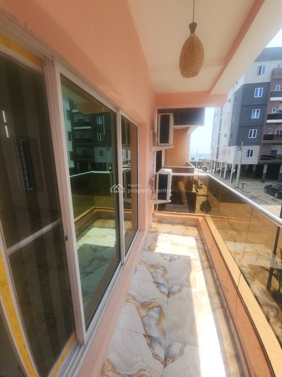 Nicely Finished 3 Bedrooms Terrace Serviced Duplex with Boyz Quarter, Cyberville Estate Besides Victoria Bay 3 Off Nike Art Gallery Road, Ikate, Lekki, Lagos, Terraced Duplex for Rent