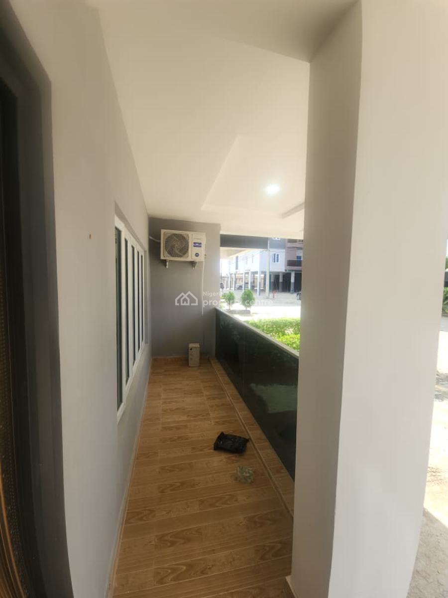 Nicely Finished 3 Bedrooms Terrace Serviced Duplex with Boyz Quarter, Cyberville Estate Besides Victoria Bay 3 Off Nike Art Gallery Road, Ikate, Lekki, Lagos, Terraced Duplex for Rent