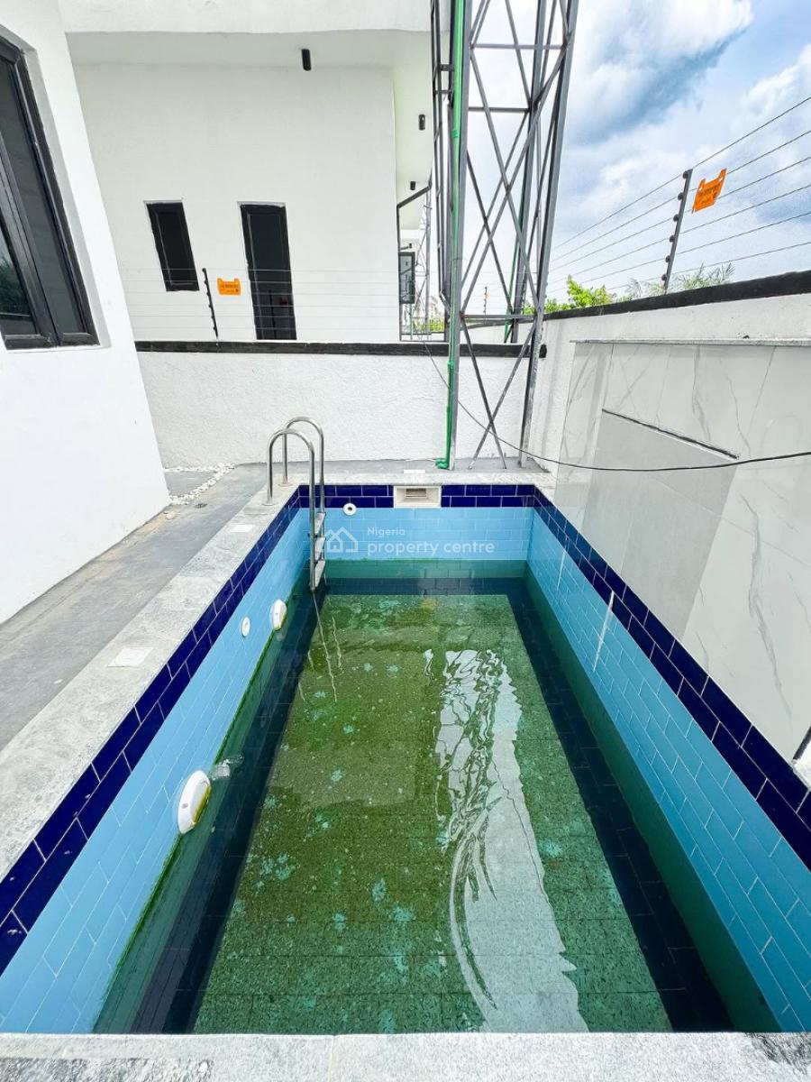 Five Bedroom Fully Detached Duplex with Swimming Pool and Bq, Abraham Adesanya, Ajah, Lagos, Detached Duplex for Sale