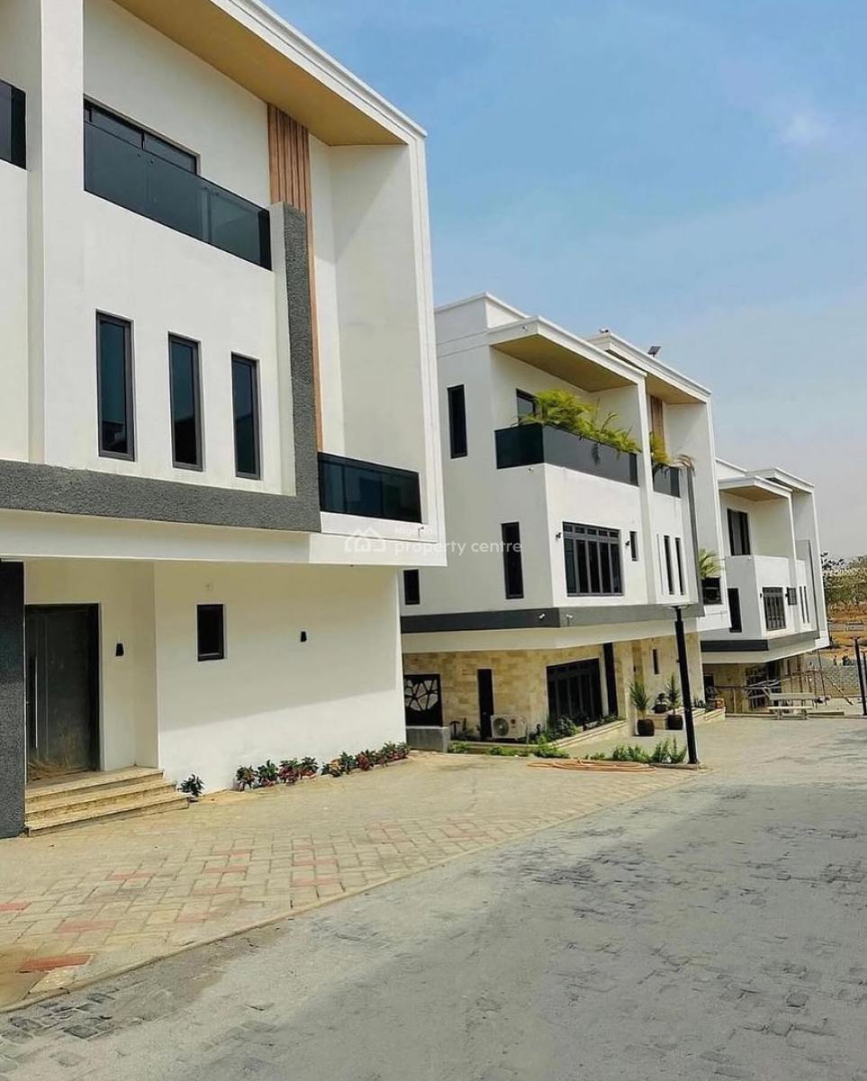 Luxury 5 Bedroom Duplex, Guzape District, Abuja, House for Rent