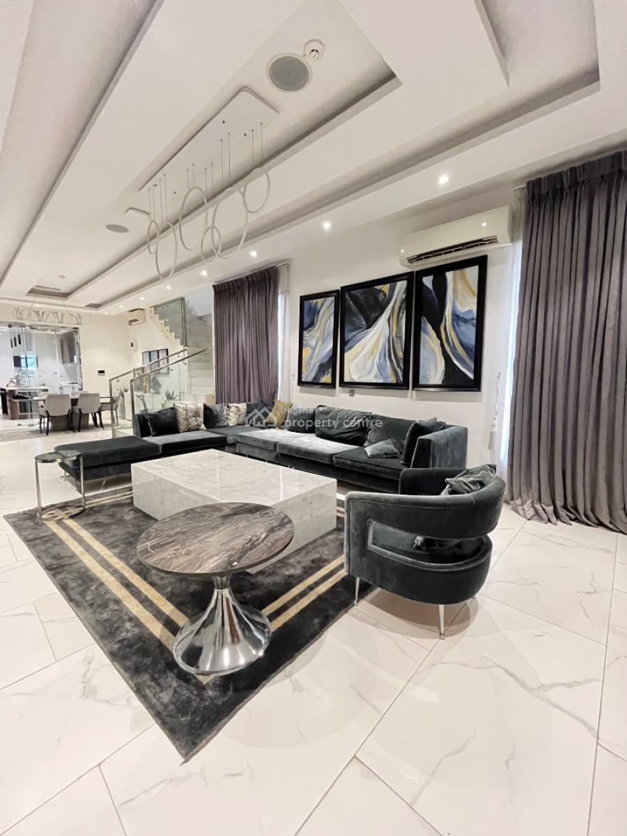 Furnished 5bedroom Fully Detached Duplex, Victory Park, Osapa, Lekki, Lagos, House for Rent