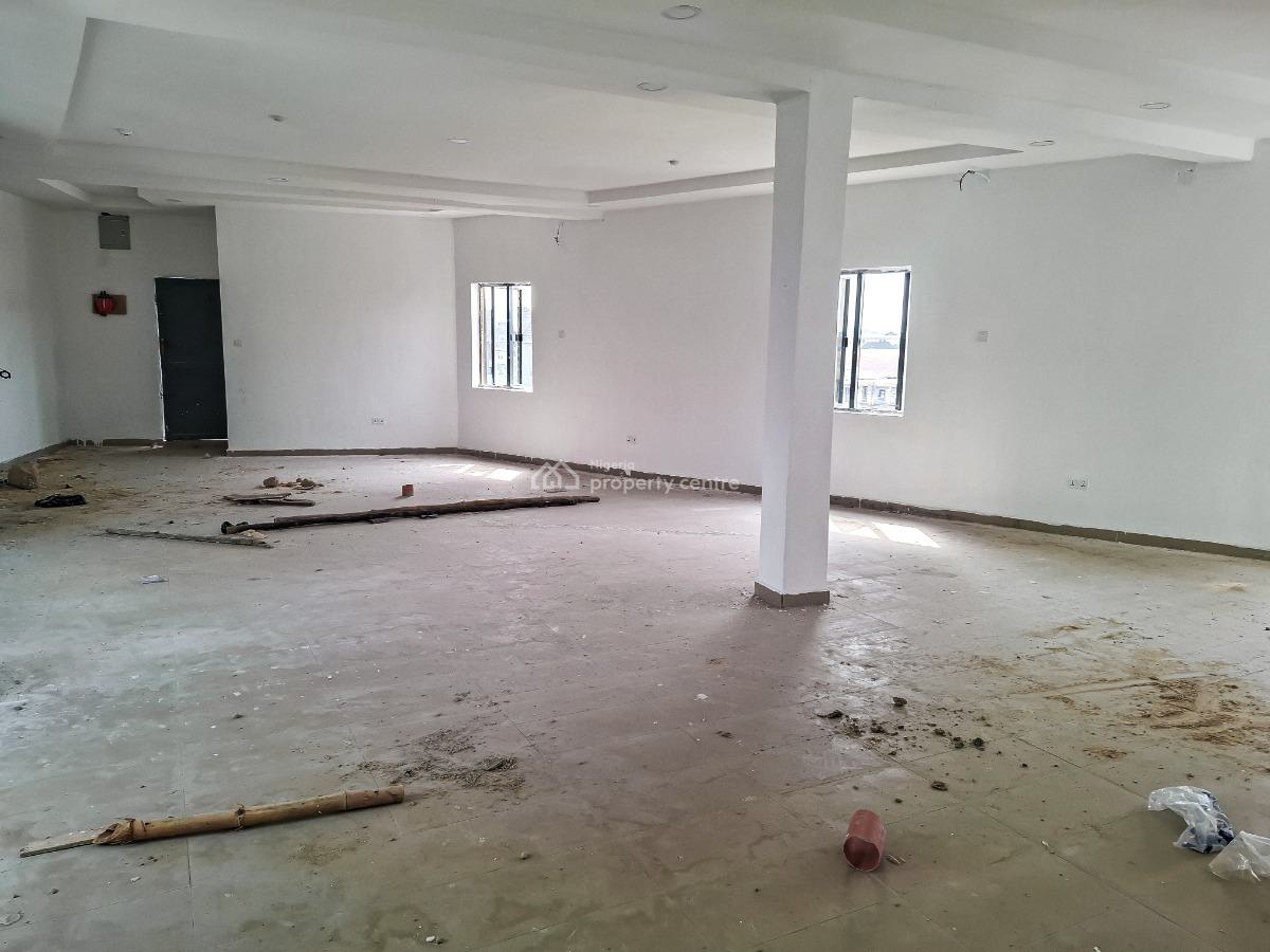 Brand New Open Plan Office Space on The Second Floor with 2 Toilets, Orazi, Port Harcourt, Rivers, Office Space for Rent
