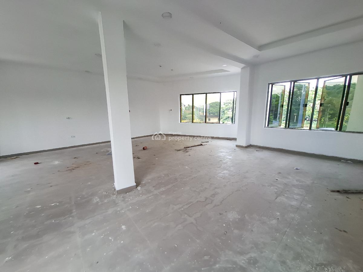 Brand New Open Plan Office Space on The Second Floor with 2 Toilets, Orazi, Port Harcourt, Rivers, Office Space for Rent