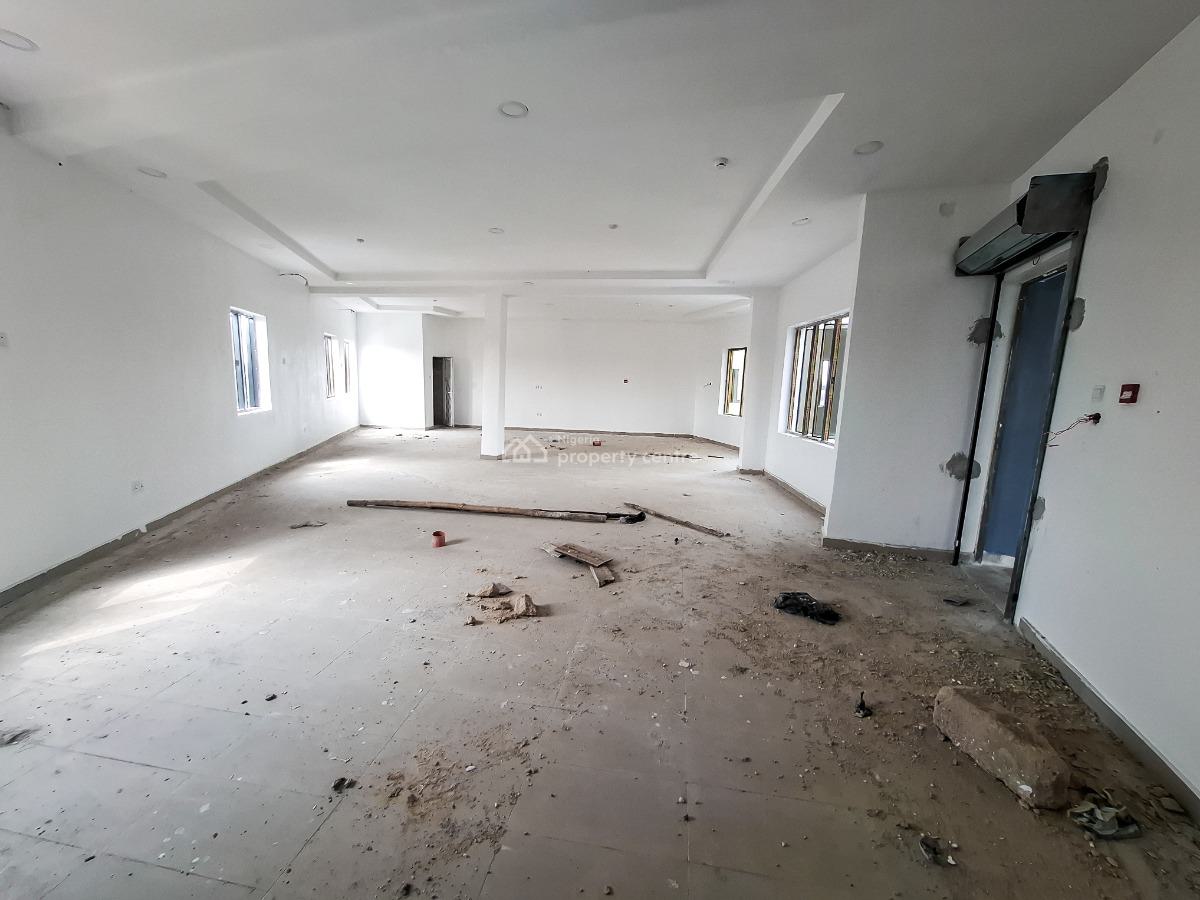 Brand New Open Plan Office Space on The Second Floor with 2 Toilets, Orazi, Port Harcourt, Rivers, Office Space for Rent