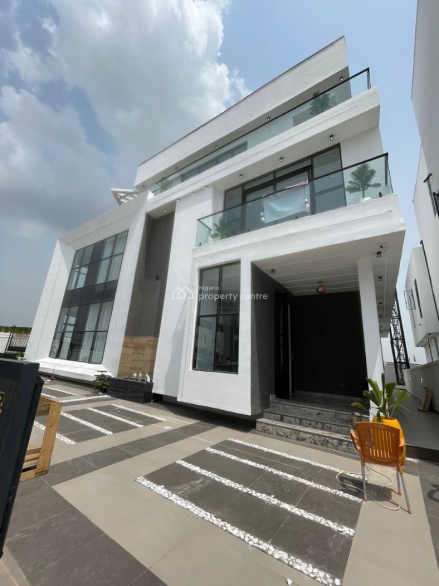 Luxury 5 Bedroom Duplex with Swimming, Cinema, Elevator, Chevron, Lekki, Lagos, Detached Duplex for Sale