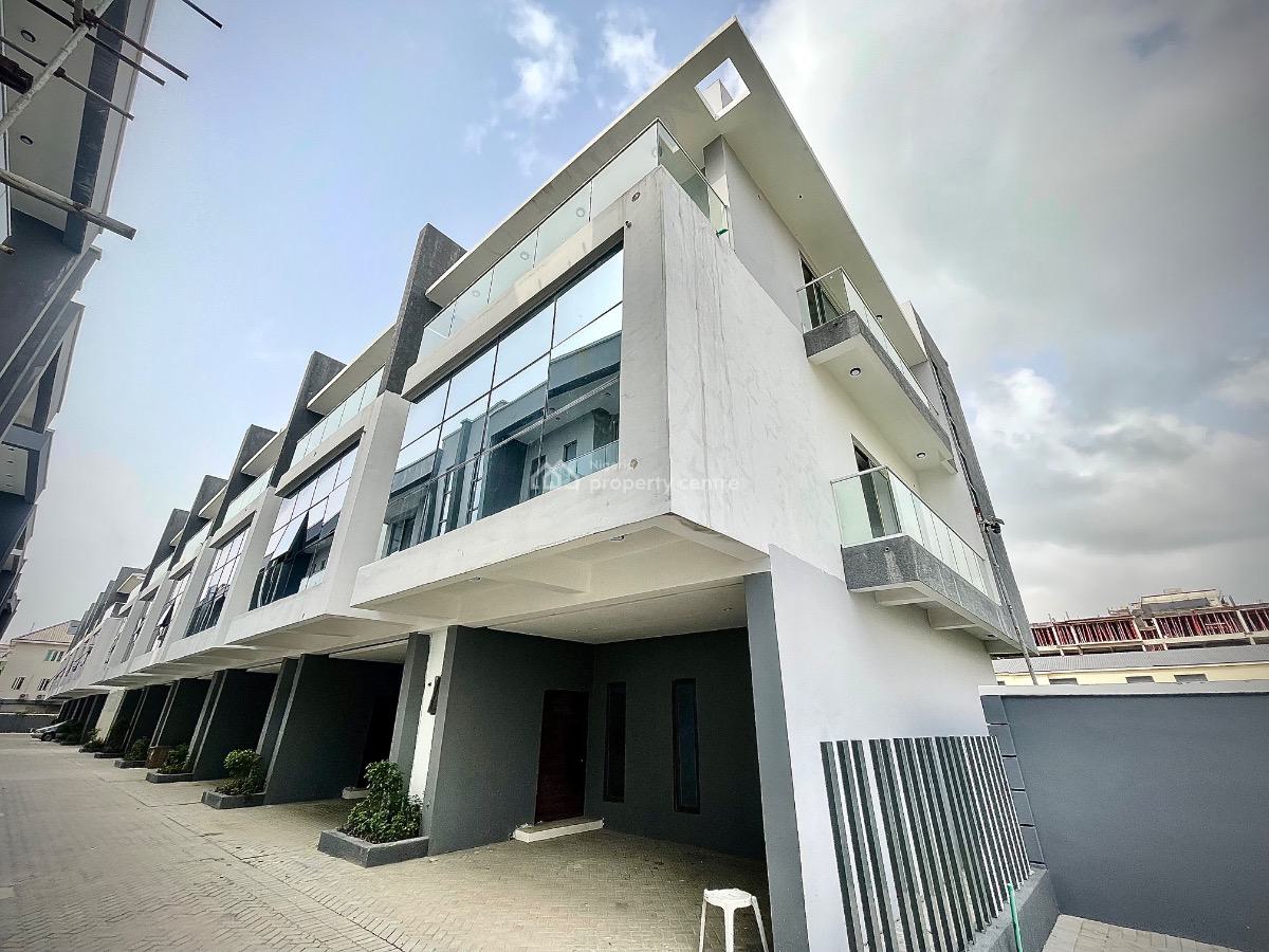 Brand New 4bedrooms Terrace Duplex at Ikate Coastal Road,lekki, Ikate, Lekki, Lagos, Terraced Duplex for Sale