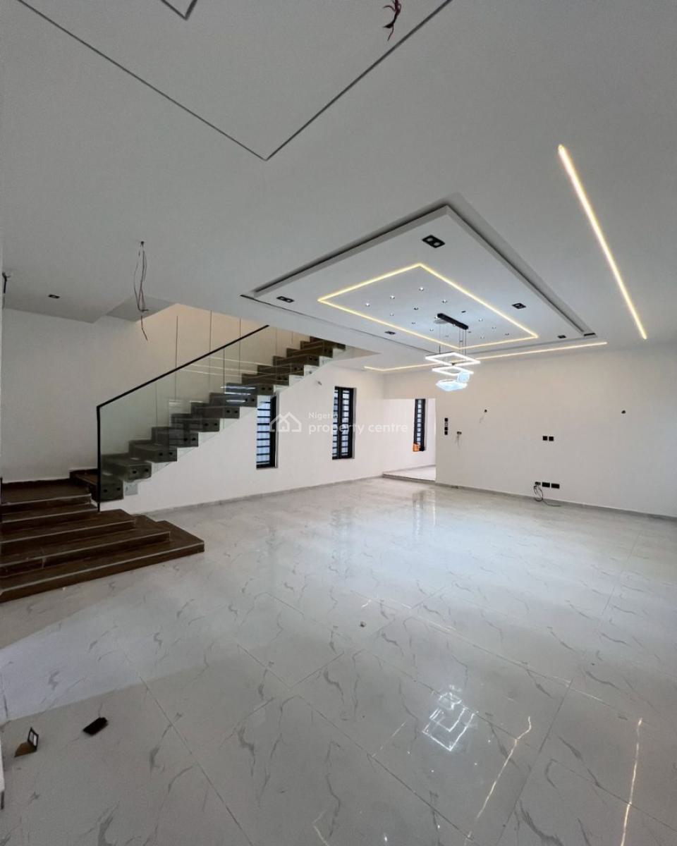 Spacious 5 Bedroom Fully Detached Duplex with Bq, Mobil Road, Ajah, Lagos, Detached Duplex for Rent