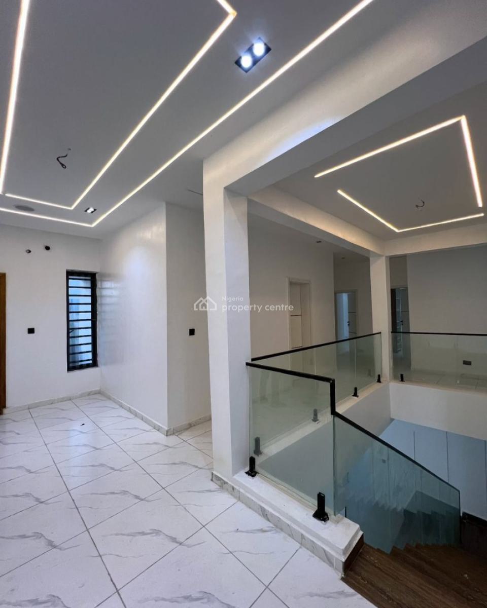 Spacious 5 Bedroom Fully Detached Duplex with Bq, Mobil Road, Ajah, Lagos, Detached Duplex for Rent