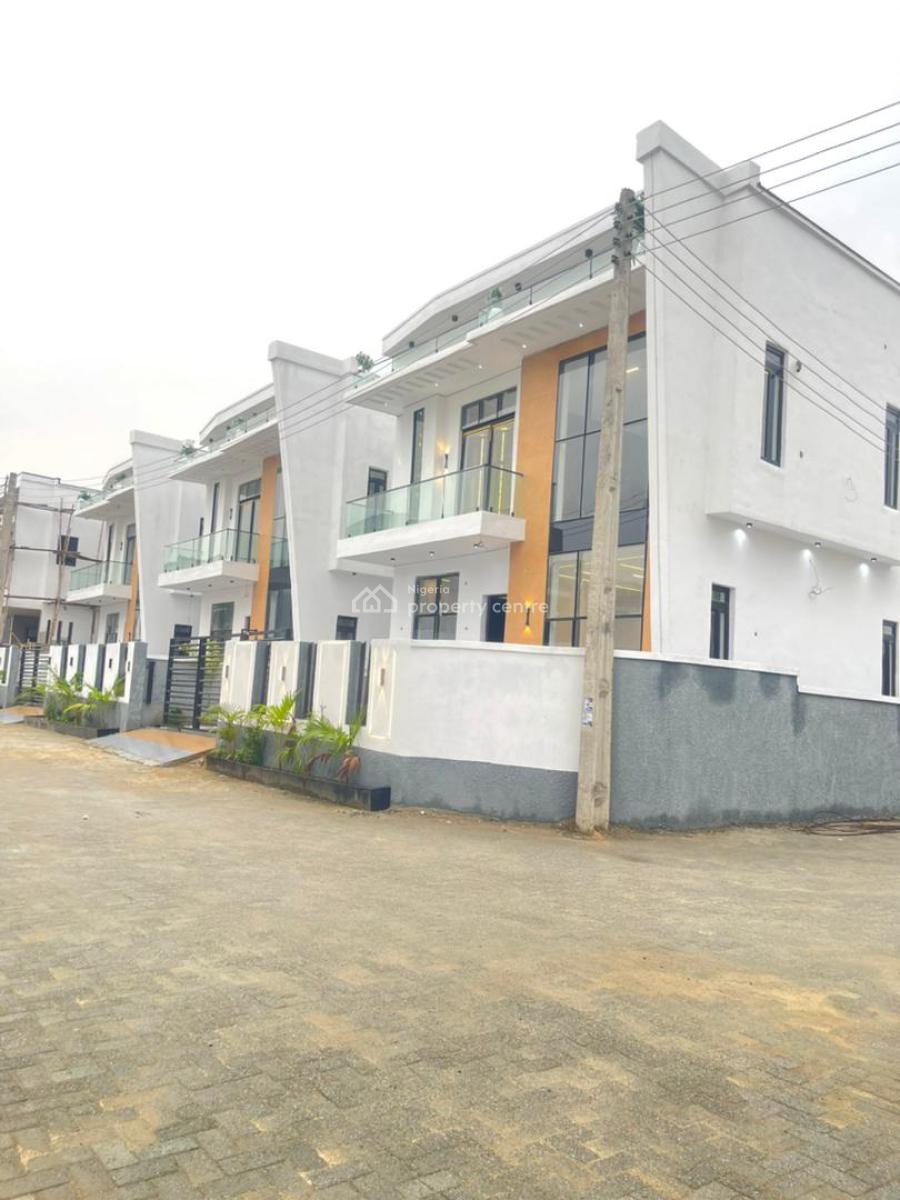 Contemporary 4 Bedroom Fully Detached Duplex with Bq, Ajah, Lagos, Detached Duplex for Sale