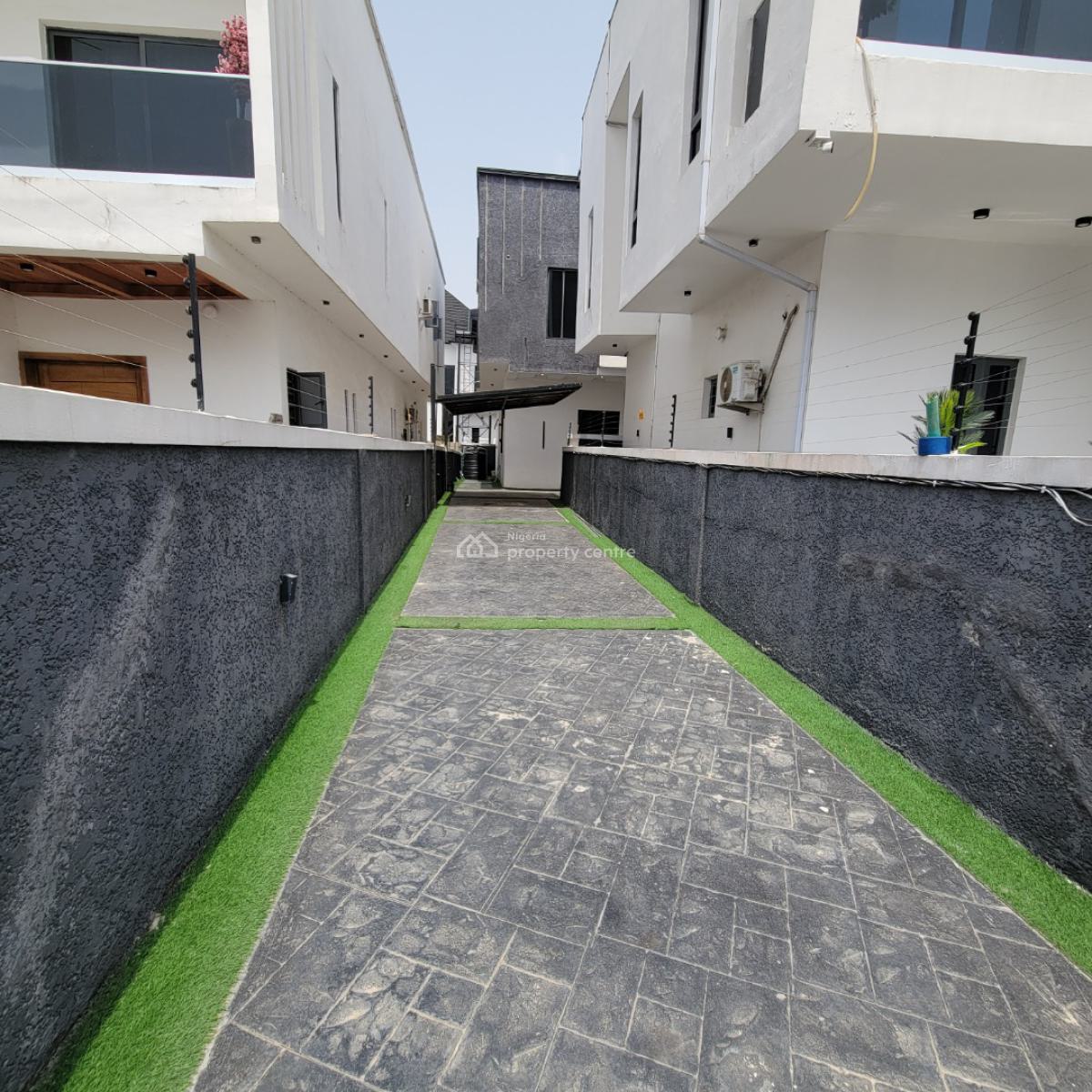 Spacious 5 Bedroom Semi Detached Duplex, Lekki Palm, Ajah, Lagos, Semi-detached Duplex for Rent