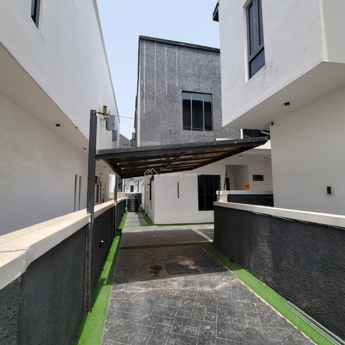 Spacious 5 Bedroom Semi Detached Duplex, Lekki Palm, Ajah, Lagos, Semi-detached Duplex for Rent