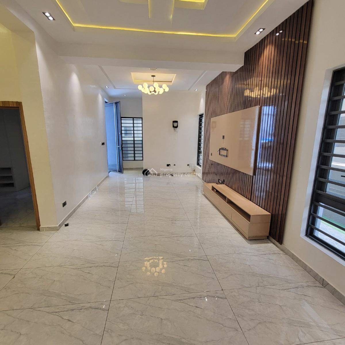 Spacious 5 Bedroom Semi Detached Duplex, Lekki Palm, Ajah, Lagos, Semi-detached Duplex for Rent