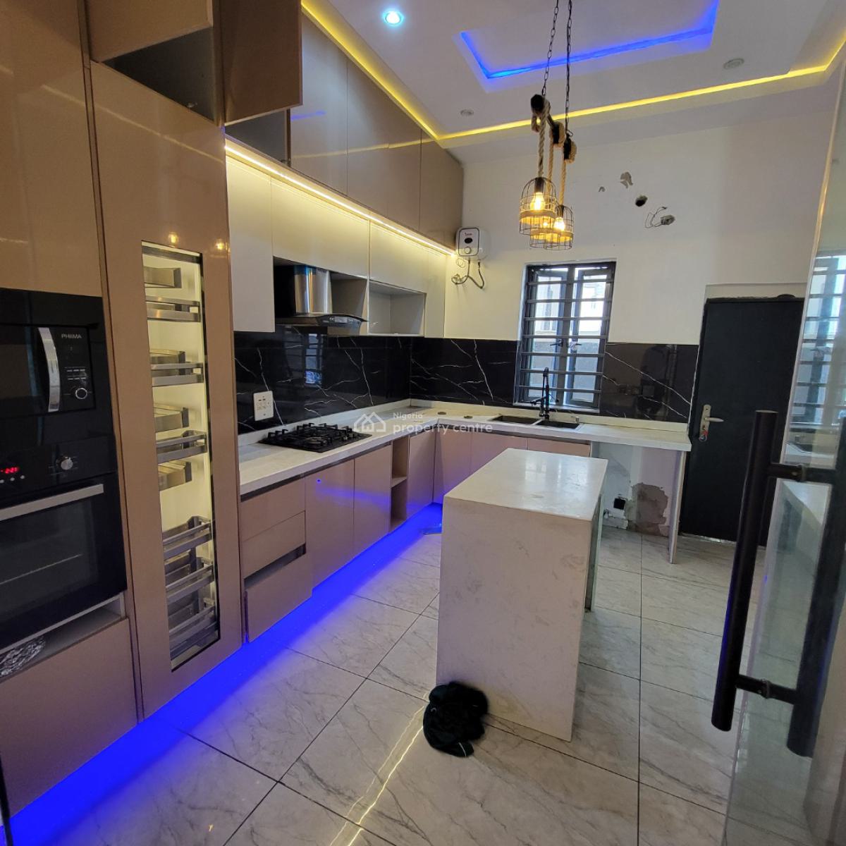 Spacious 5 Bedroom Semi Detached Duplex, Lekki Palm, Ajah, Lagos, Semi-detached Duplex for Rent