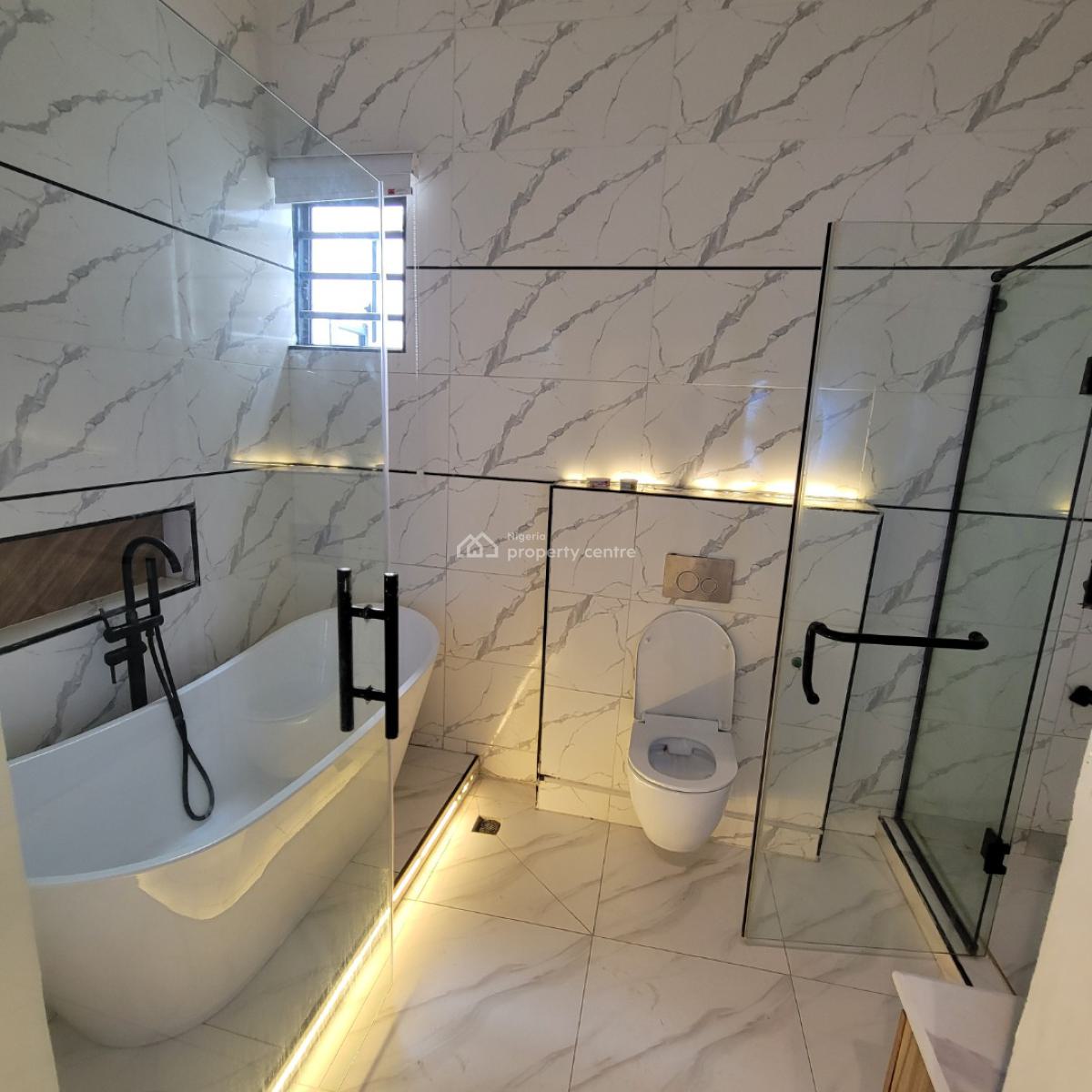 Spacious 5 Bedroom Semi Detached Duplex, Lekki Palm, Ajah, Lagos, Semi-detached Duplex for Rent