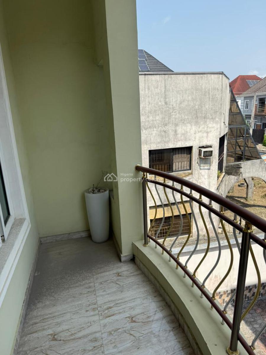 a Neatly and Massively Built 4 Bedroom Semi Detached Duplex and a Bq, Osapa, Lekki, Lagos, Semi-detached Duplex for Rent