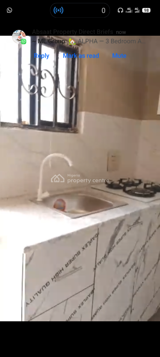 Sharp Standard Miniflat Apartment, Ogidan Sangotedo, Sangotedo, Ajah, Lagos, Mini Flat (room and Parlour) for Rent