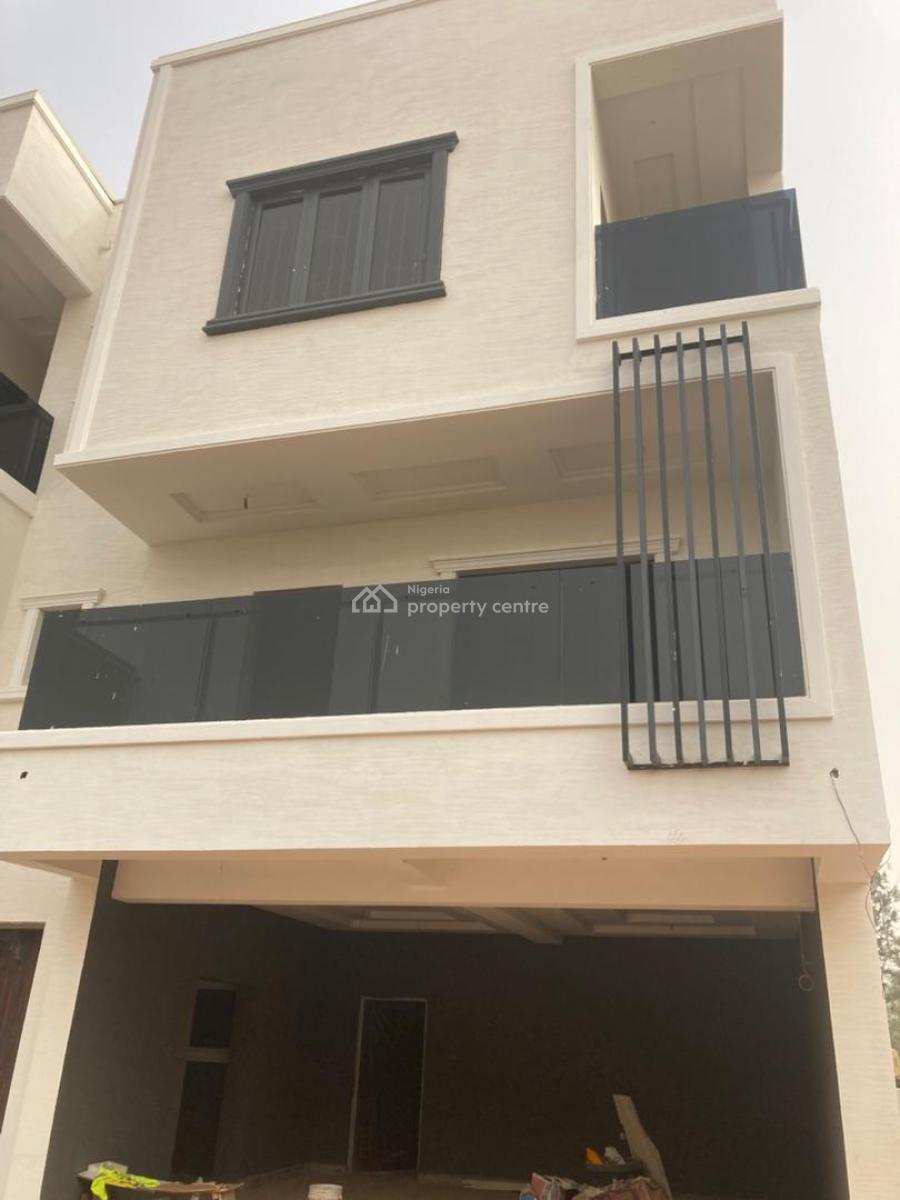 5 Units of 4 Bedrooms Terrace Houses with Bq, Main, Guzape District, Abuja, Terraced Duplex for Sale