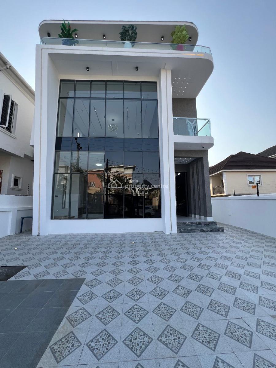 Sleek 5-bedroom Fully Detached Duplex, Chevron, Lekki, Lagos, Detached Duplex for Sale