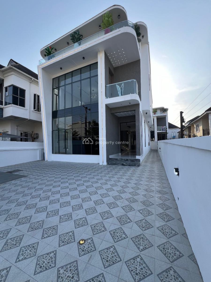 Sleek 5-bedroom Fully Detached Duplex, Chevron, Lekki, Lagos, Detached Duplex for Sale