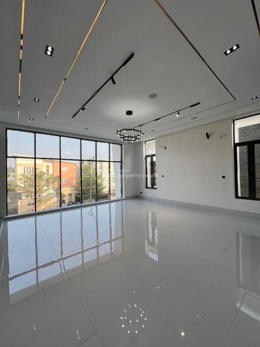Sleek 5-bedroom Fully Detached Duplex, Chevron, Lekki, Lagos, Detached Duplex for Sale