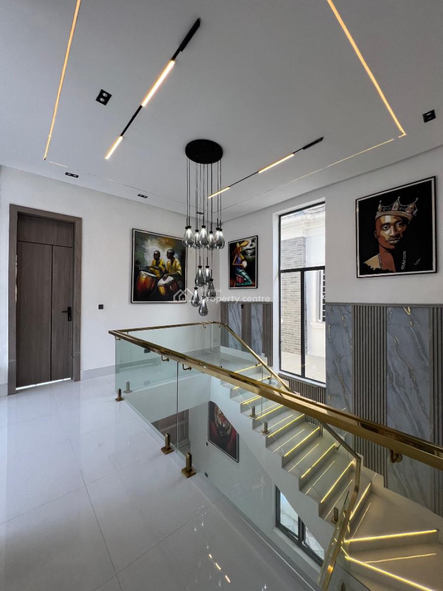 Sleek 5-bedroom Fully Detached Duplex, Chevron, Lekki, Lagos, Detached Duplex for Sale