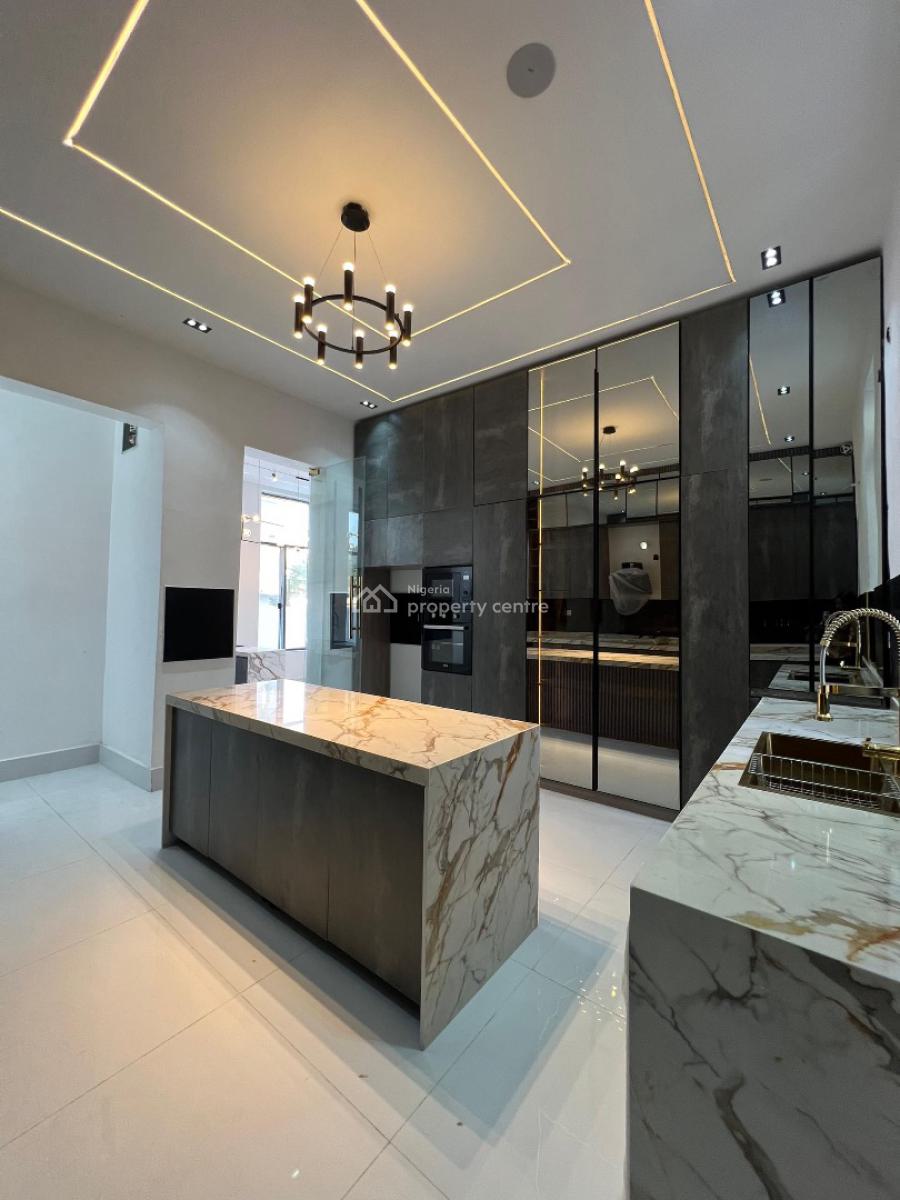 Sleek 5-bedroom Fully Detached Duplex, Chevron, Lekki, Lagos, Detached Duplex for Sale