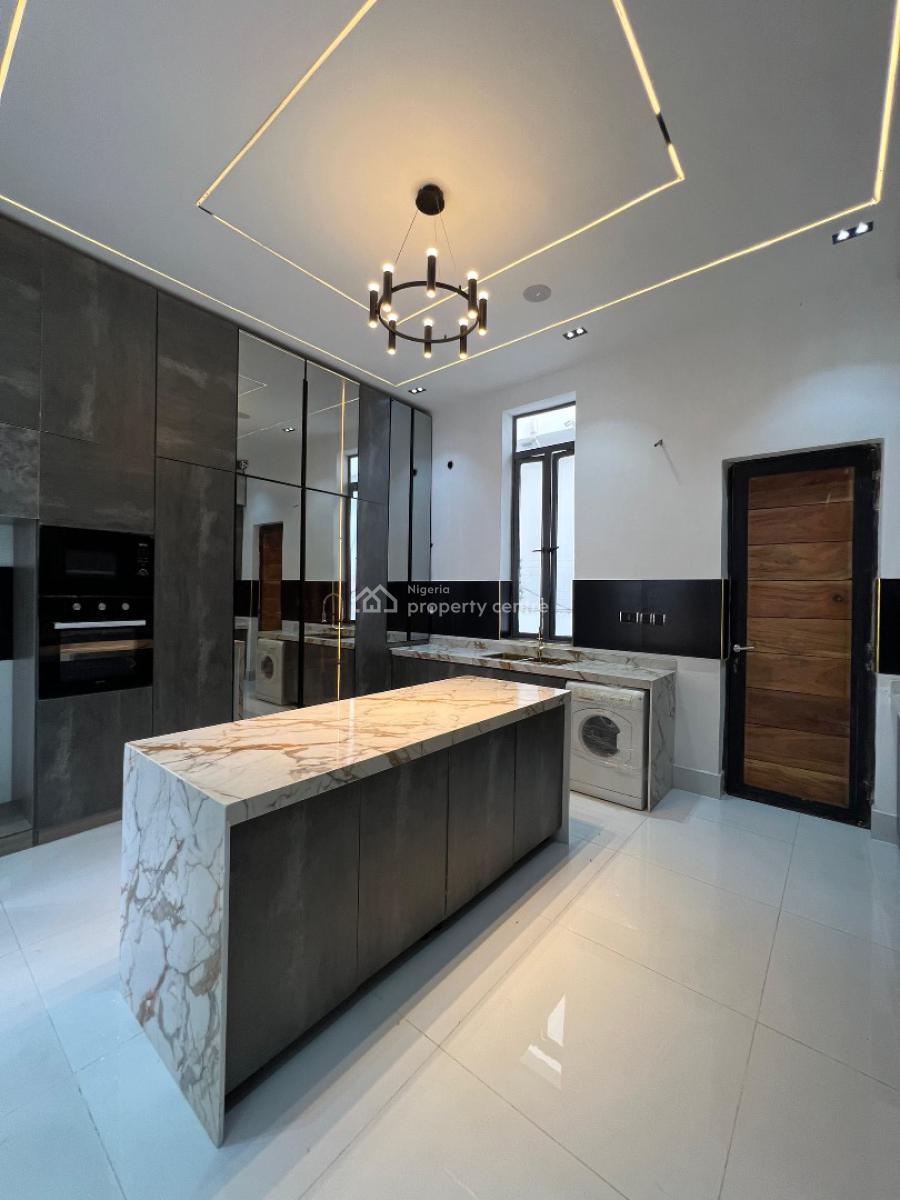 Sleek 5-bedroom Fully Detached Duplex, Chevron, Lekki, Lagos, Detached Duplex for Sale