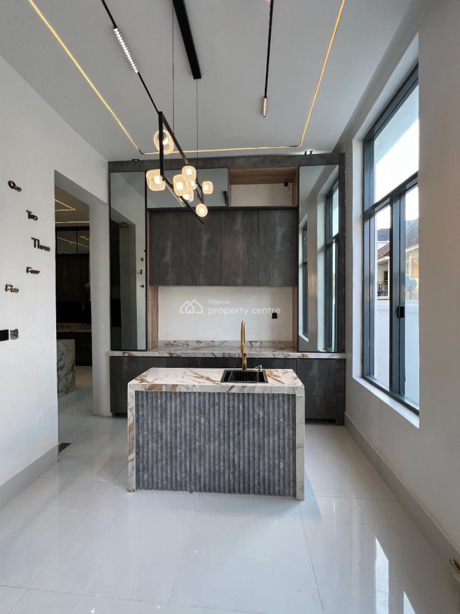 Sleek 5-bedroom Fully Detached Duplex, Chevron, Lekki, Lagos, Detached Duplex for Sale