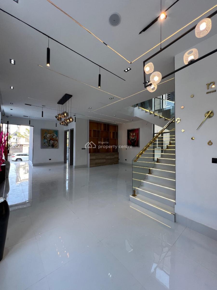 Sleek 5-bedroom Fully Detached Duplex, Chevron, Lekki, Lagos, Detached Duplex for Sale