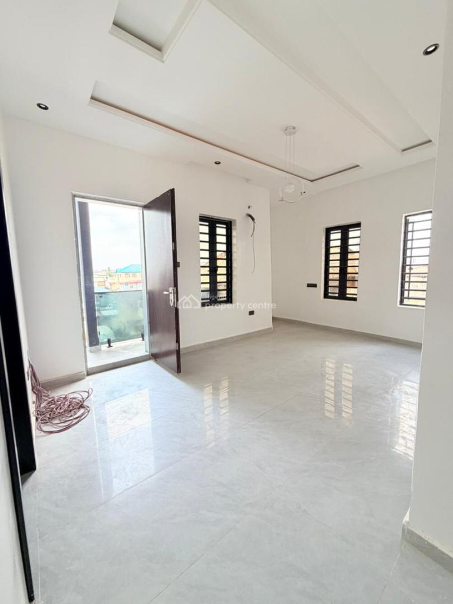 Newly Built 5 Bedroom Terrace Duplex with a Room Bq, Ajao Estate ,airport Road, Ikeja, Lagos, Terraced Duplex for Sale