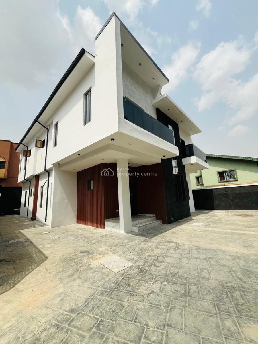 Nicely Built 4 Bedroom Fully Detached Duplex with a Room Bq, Omole Phase 1, Ikeja, Lagos, Detached Duplex for Sale