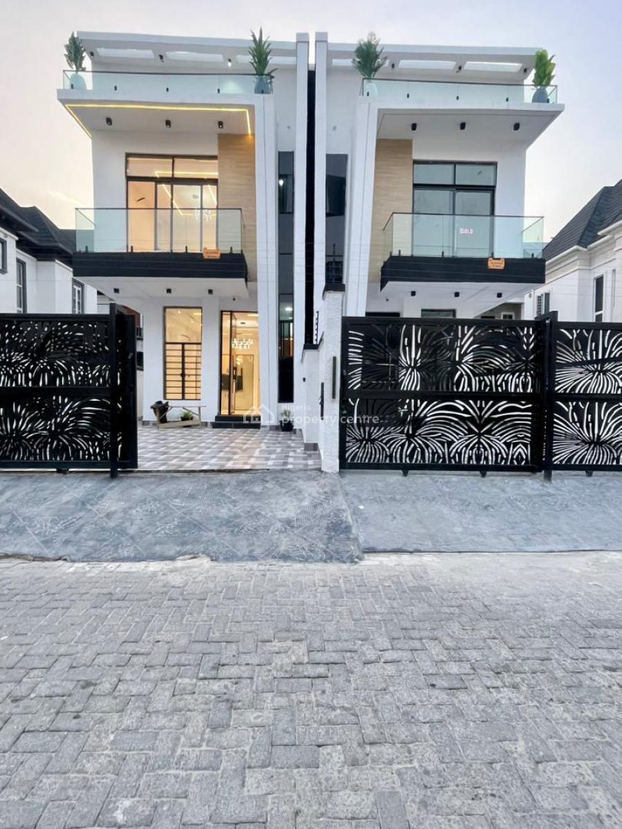 Stunning 4 Bedroom Semi-detached Duplex, Orchid, Lekki Phase 2, Lekki, Lagos, Semi-detached Duplex for Sale