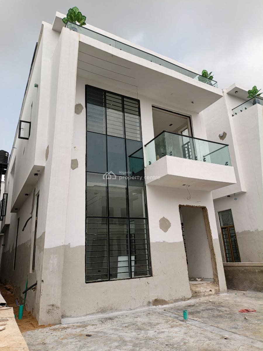 Brand New Luxury 5 Bedroom Fully Detached Duplex, Behind Blanco Sangotedo, Sangotedo, Ajah, Lagos, Detached Duplex for Sale