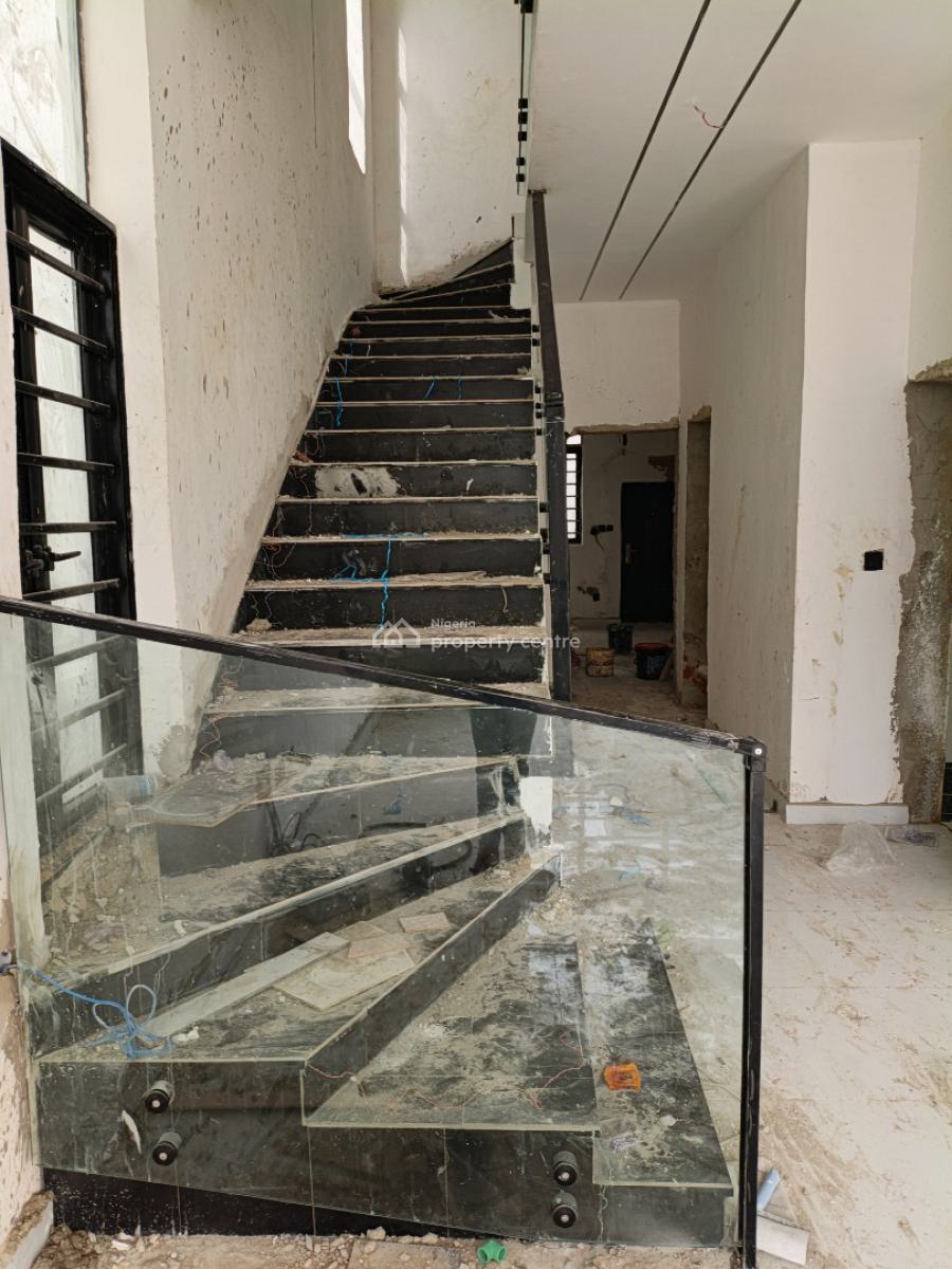 Brand New Luxury 5 Bedroom Fully Detached Duplex, Behind Blanco Sangotedo, Sangotedo, Ajah, Lagos, Detached Duplex for Sale