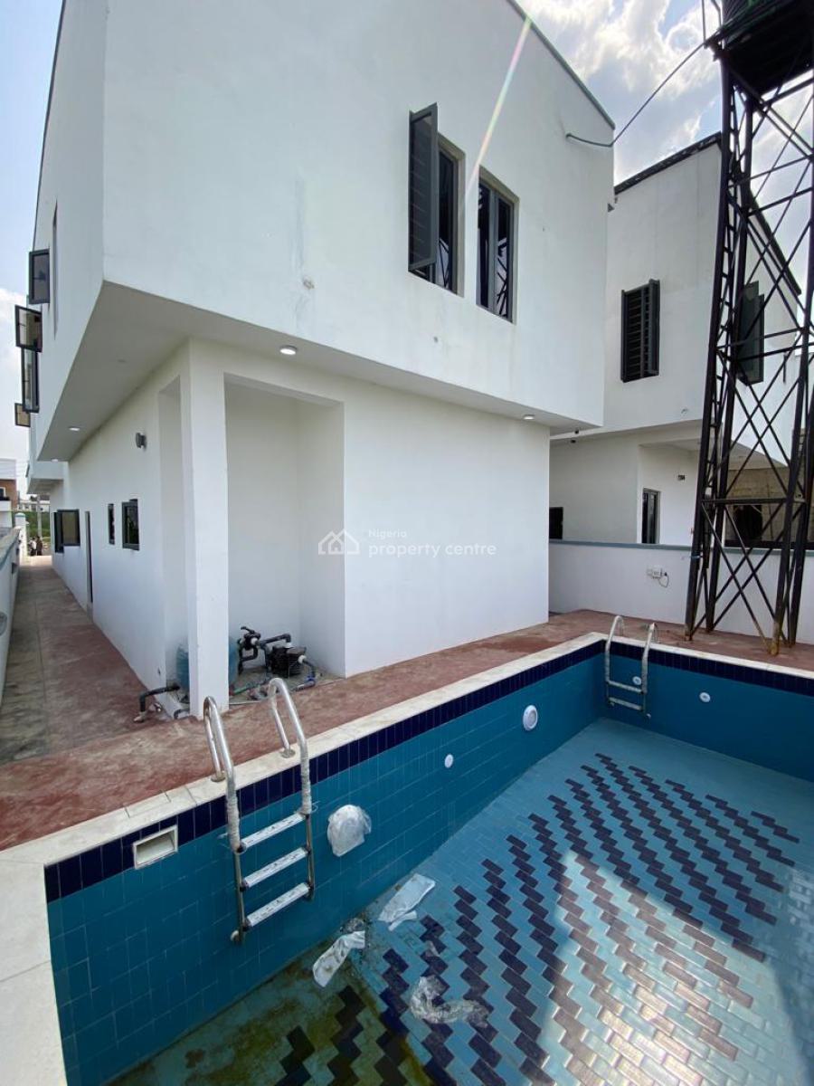 Luxury 5-bedroom Smart Duplex with Bq, Lekki Palm City Estate (behind Ado Road Catholic Church), Ajah, Lekki,, Ajah, Lagos, House for Sale